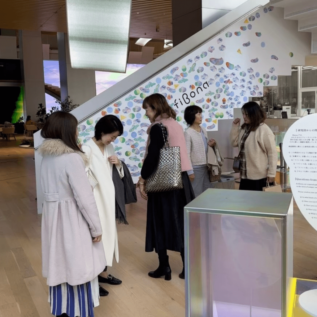 Shiseido Beauty Parkでの様子